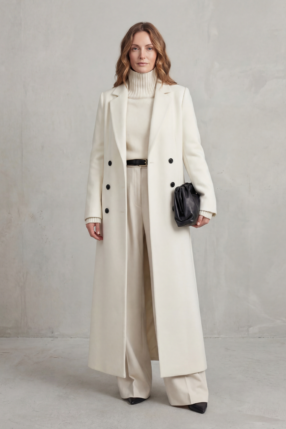 Belgravia Women's Tailored Long Coat — Structured Fit Winter Coat 14