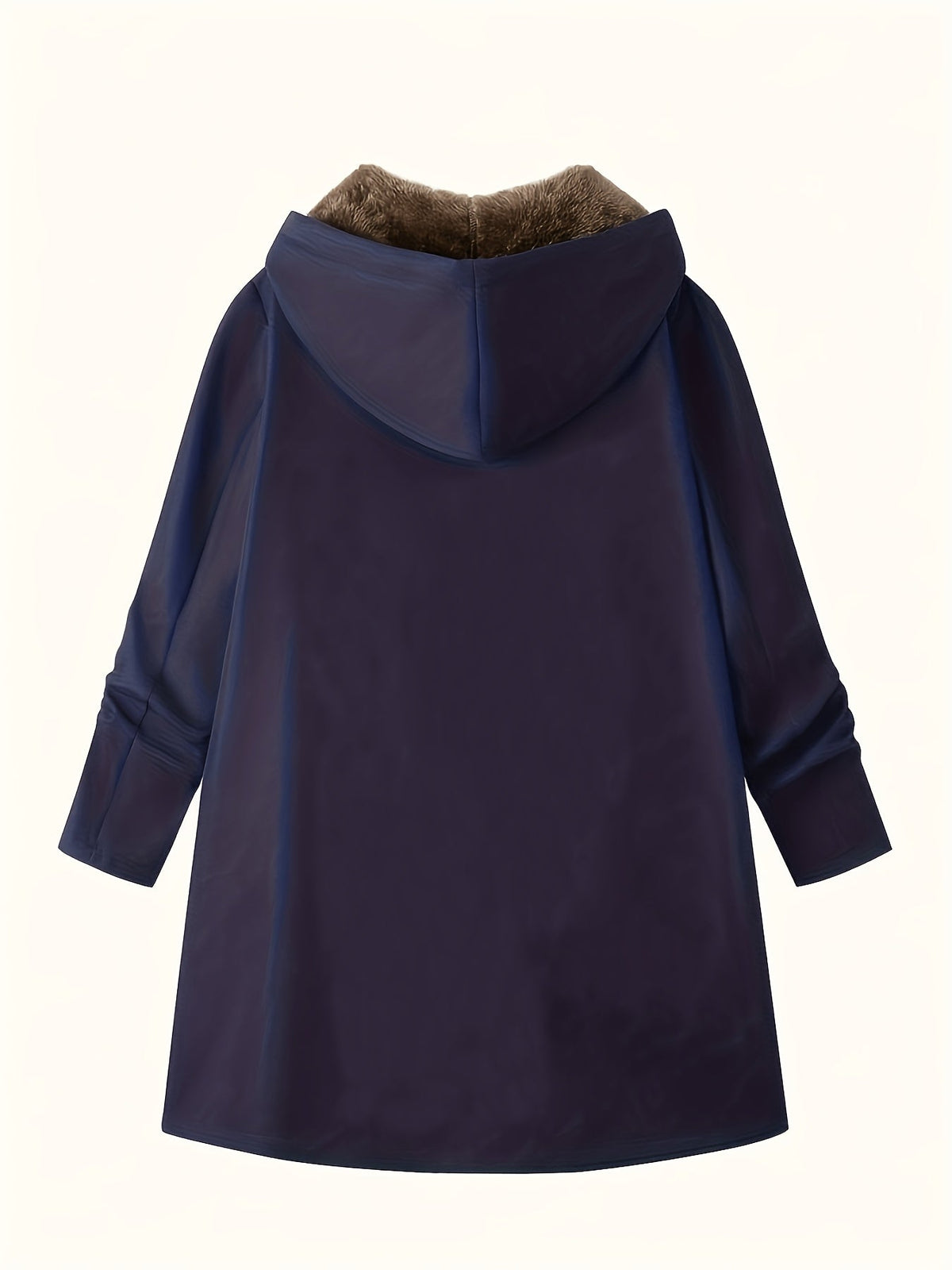 Rydal Women's Longline Hooded Coat — Lined Zip-Up Winter Coat 19