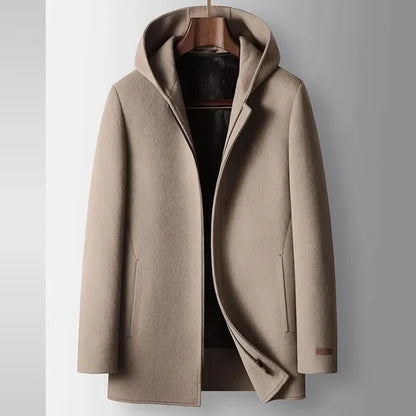 Ambleside Women's Hooded Zip-Up Coat — Wool-Look Winter Coat 5