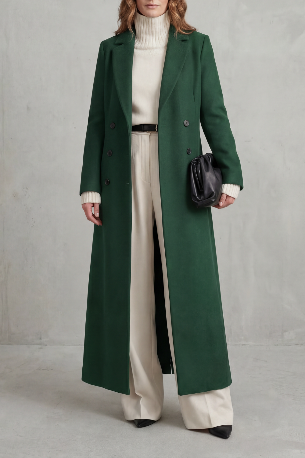 Belgravia Women's Tailored Long Coat — Structured Fit Winter Coat 11