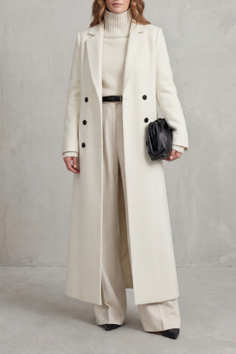 Belgravia Women's Tailored Long Coat — Structured Fit Winter Coat 13