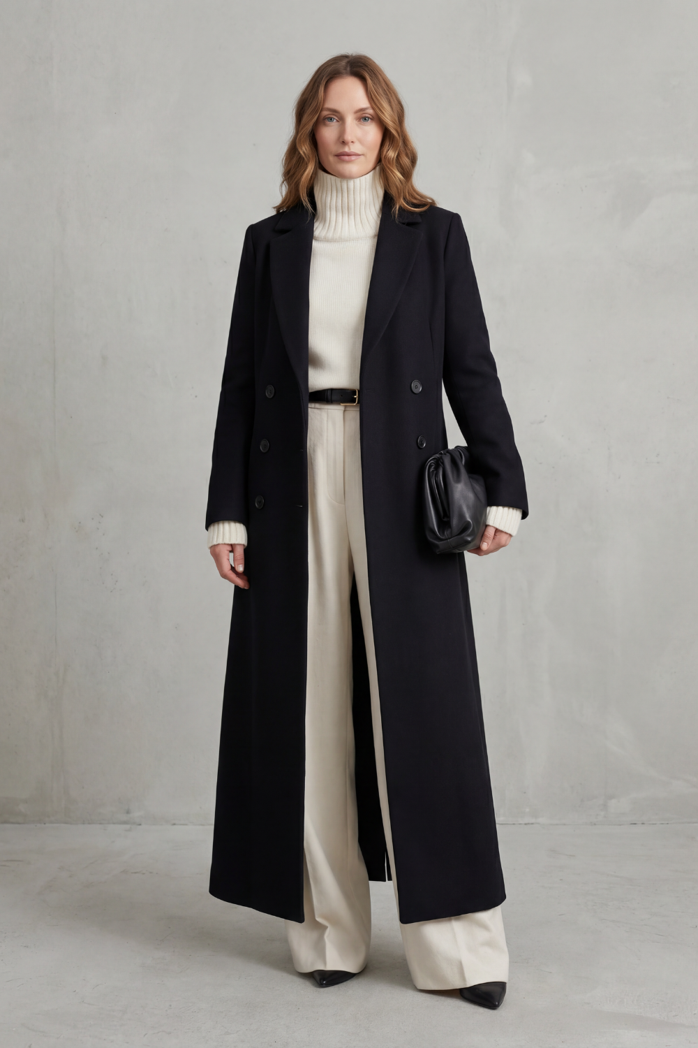 Belgravia Women's Tailored Long Coat — Structured Fit Winter Coat 2