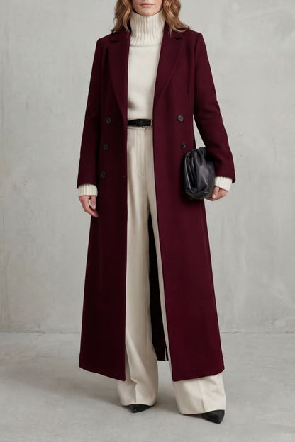 Belgravia Women's Tailored Long Coat — Structured Fit Winter Coat 7
