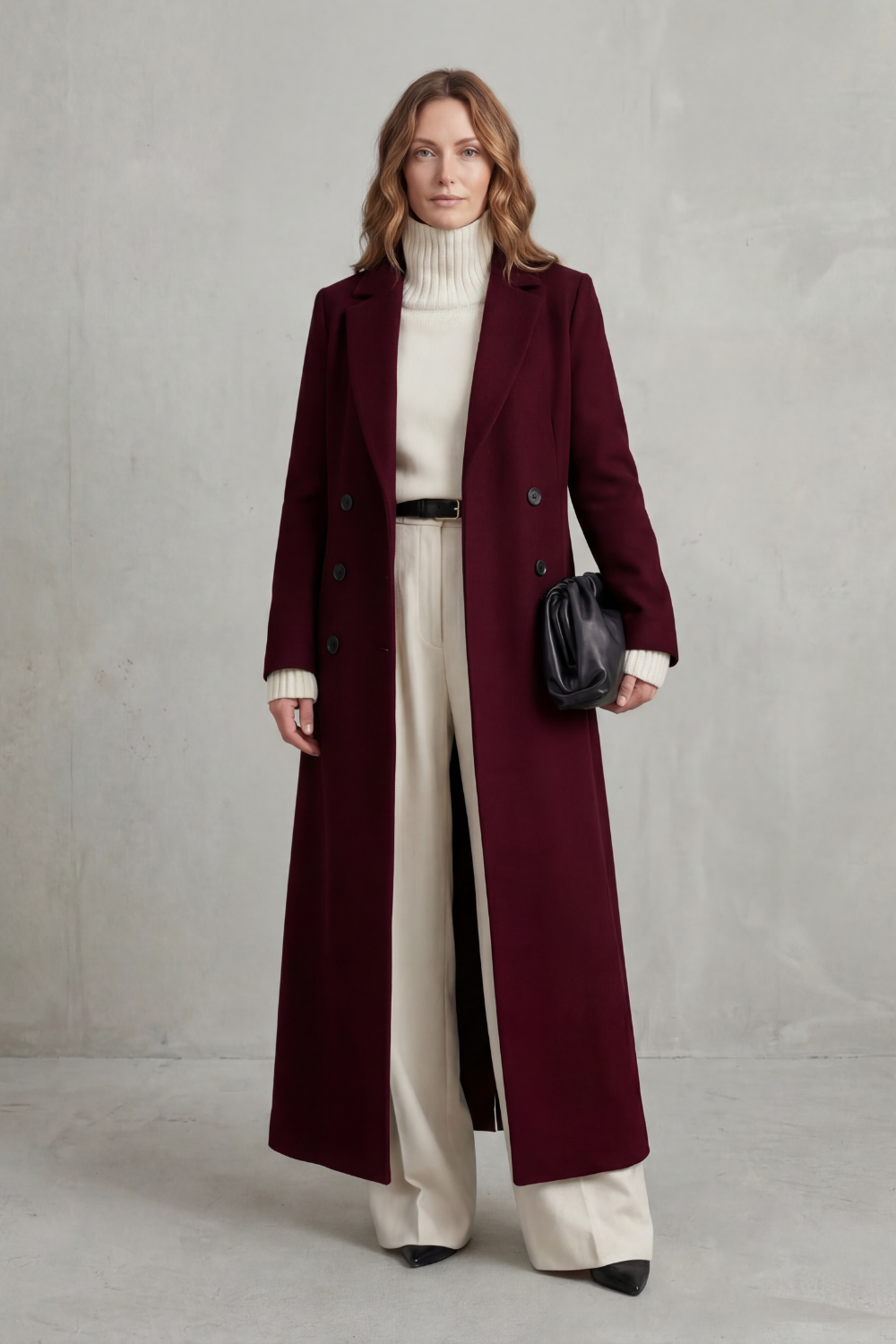 Belgravia Women's Tailored Long Coat — Structured Fit Winter Coat 8