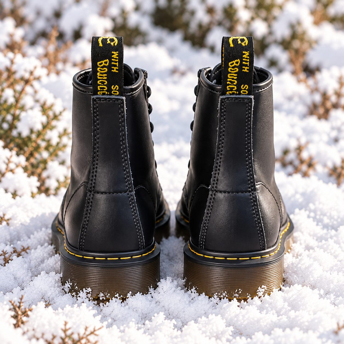 Camden Lace-Up Combat Boots — Unisex 8-Eyelet Chunky Sole, 6 Colours 3