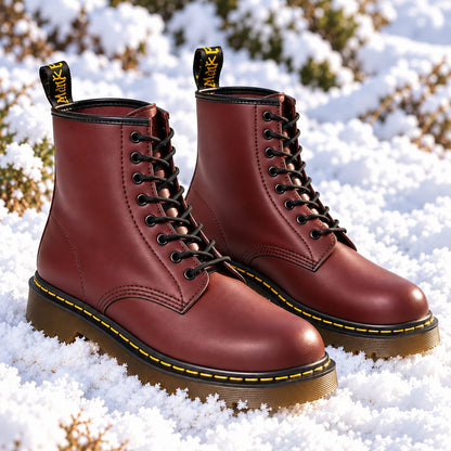Camden Lace-Up Combat Boots — Unisex 8-Eyelet Chunky Sole, 6 Colours 8