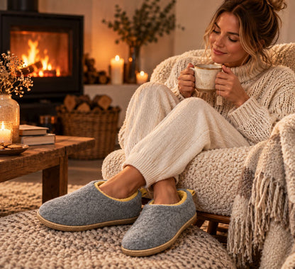 Cosy Step Orthopedic Slippers — Unisex Fleece-Lined Supportive House Shoes 7
