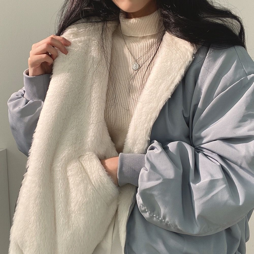 Flora Reversible Hooded Jacket — 2-in-1 Women's Winter Coat 1