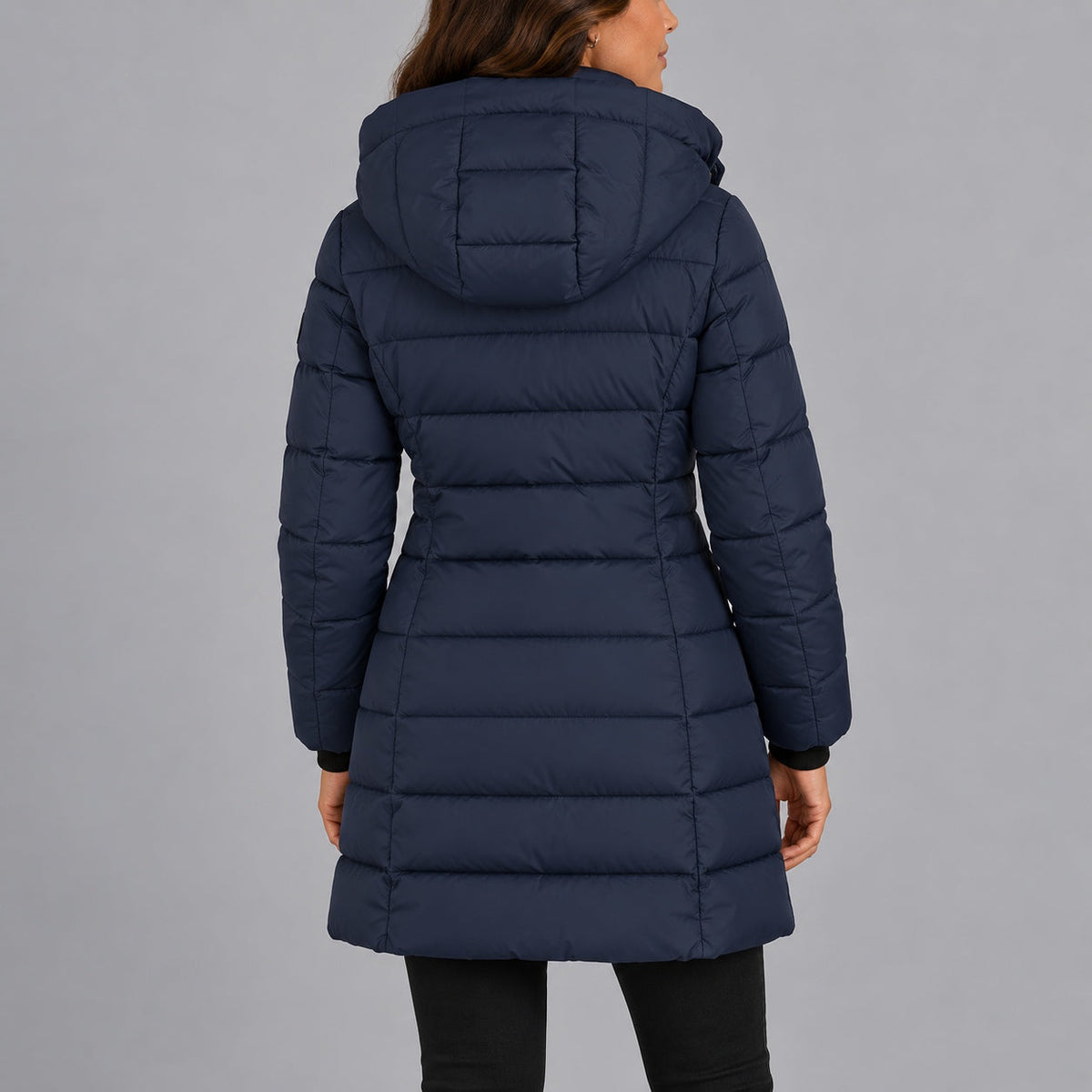 Hampstead Women's Long Hooded Puffer Coat — Insulated Winter Coat 11