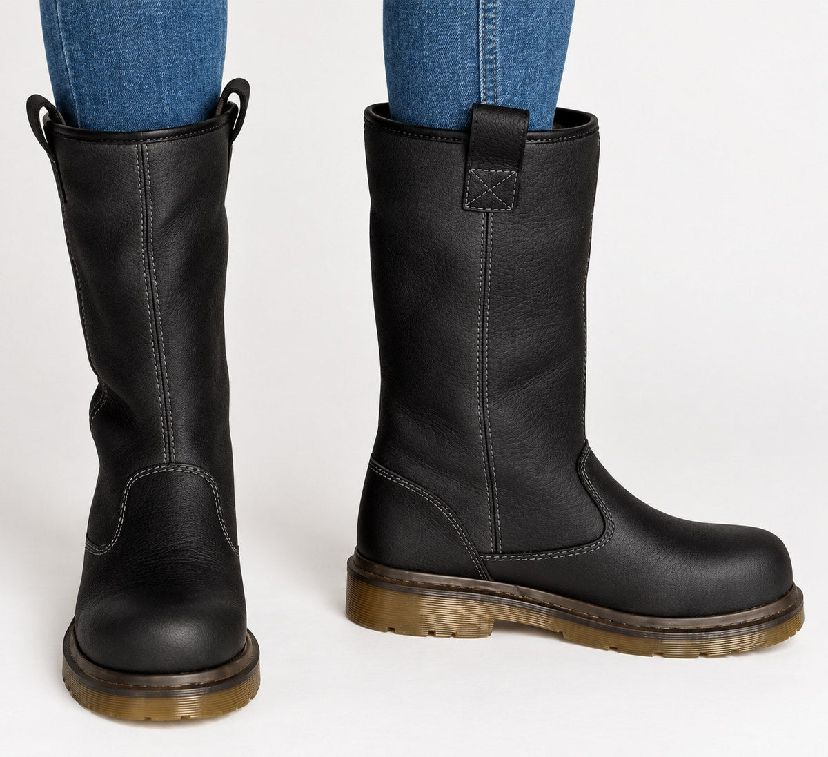 Harrogate Women's Mid-Calf Winter Boots — Faux Leather, Fleece-Lined 3