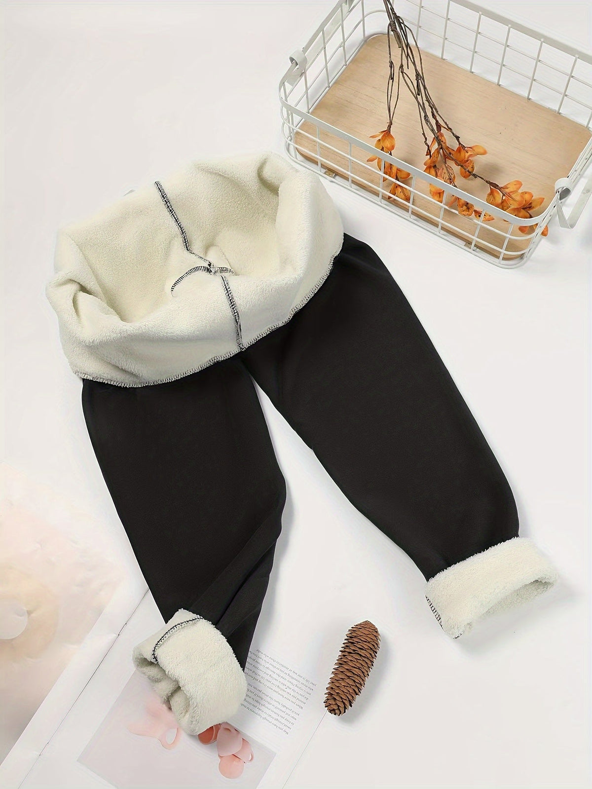 High-Waist Fleece-Lined Winter Leggings — Warm & Stretchy 5