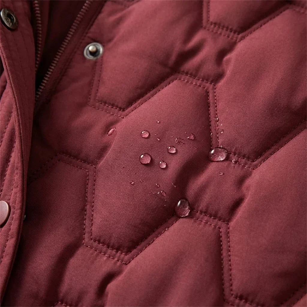 Longline Hooded Puffer Coat — Waterproof Winter Coat 5