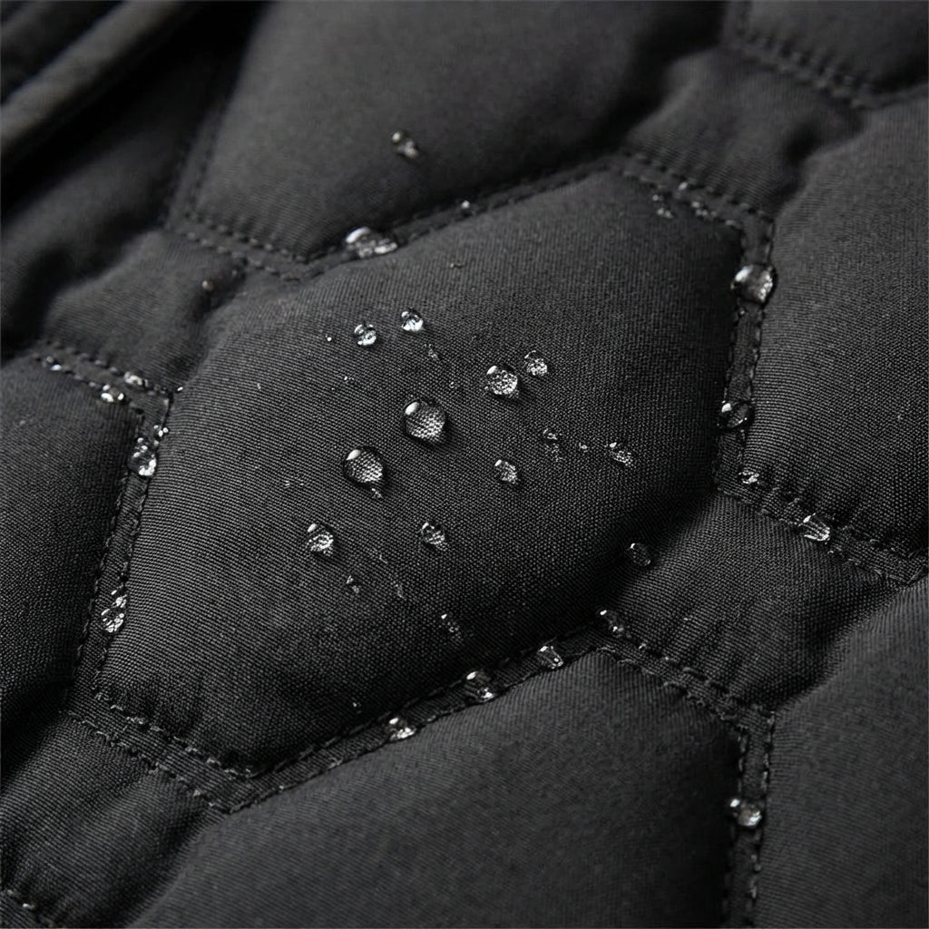 Longline Hooded Puffer Coat — Waterproof Winter Coat 8