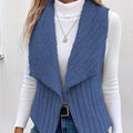 Open-Front Faux Fur Vest for Women — Soft & Cosy Gilet 1