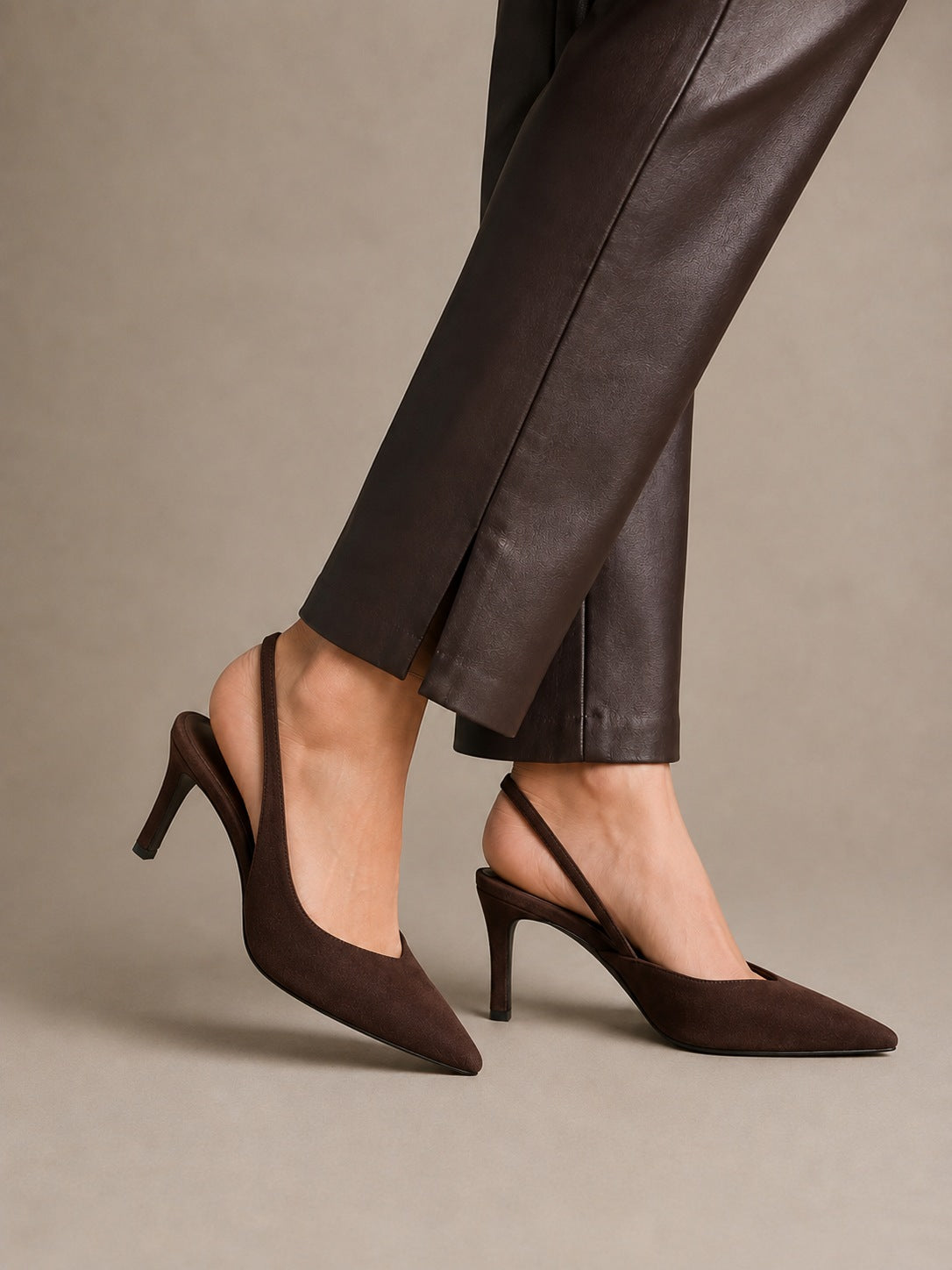 Orthopedic Comfort Pumps — Pointed-Toe Heels with Arch Support 4