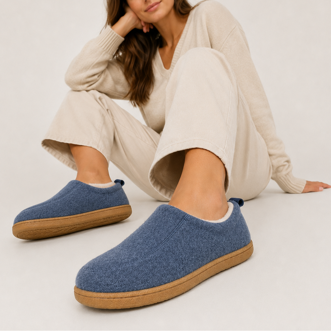 Orthopedic Slippers Unisex — Warm Fleece-Look House Shoes 2
