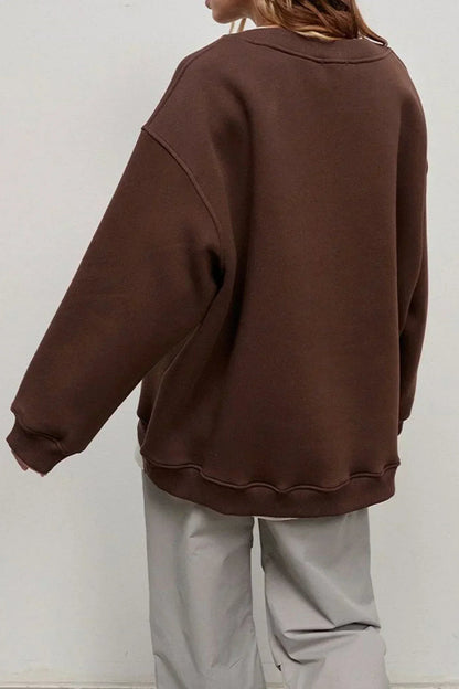 Kew Women's Oversized Crew Neck Sweatshirt — Super-Soft Relaxed Fit 5