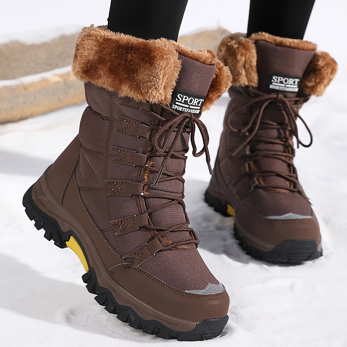Peak Women's Waterproof Winter Boots — Insulated, Non-Slip Sole 4