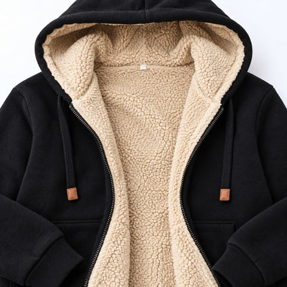 Snug Women's Faux Sherpa Hoodie & Jogger Set — 2-Piece Loungewear 4