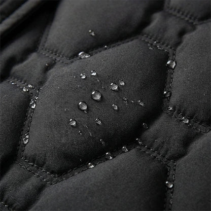 Thames Women's Longline Hooded Puffer — Waterproof & Windproof Coat 8