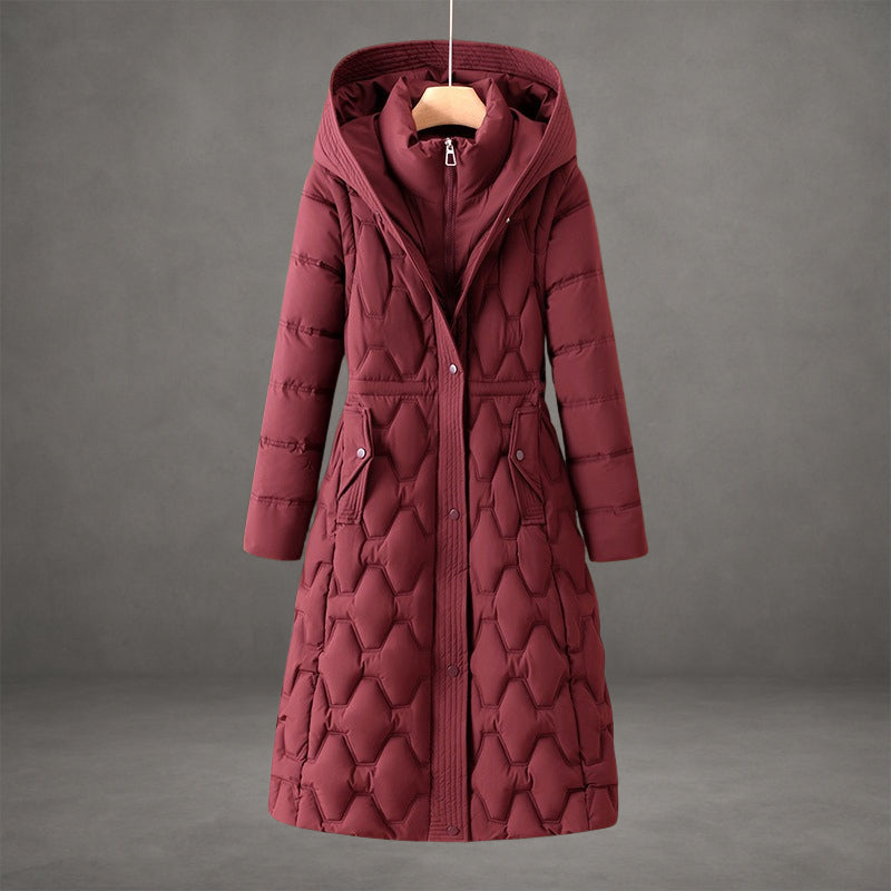 Thames Women's Longline Hooded Puffer — Waterproof & Windproof Coat 1