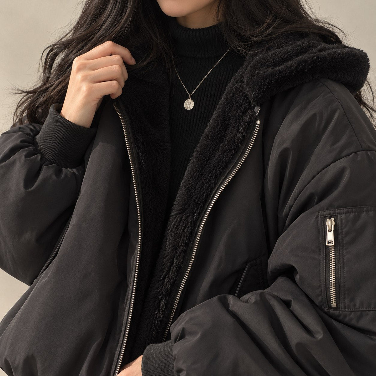 Willow Women's Reversible Hooded Jacket — 2-in-1 Winter Jacket 2