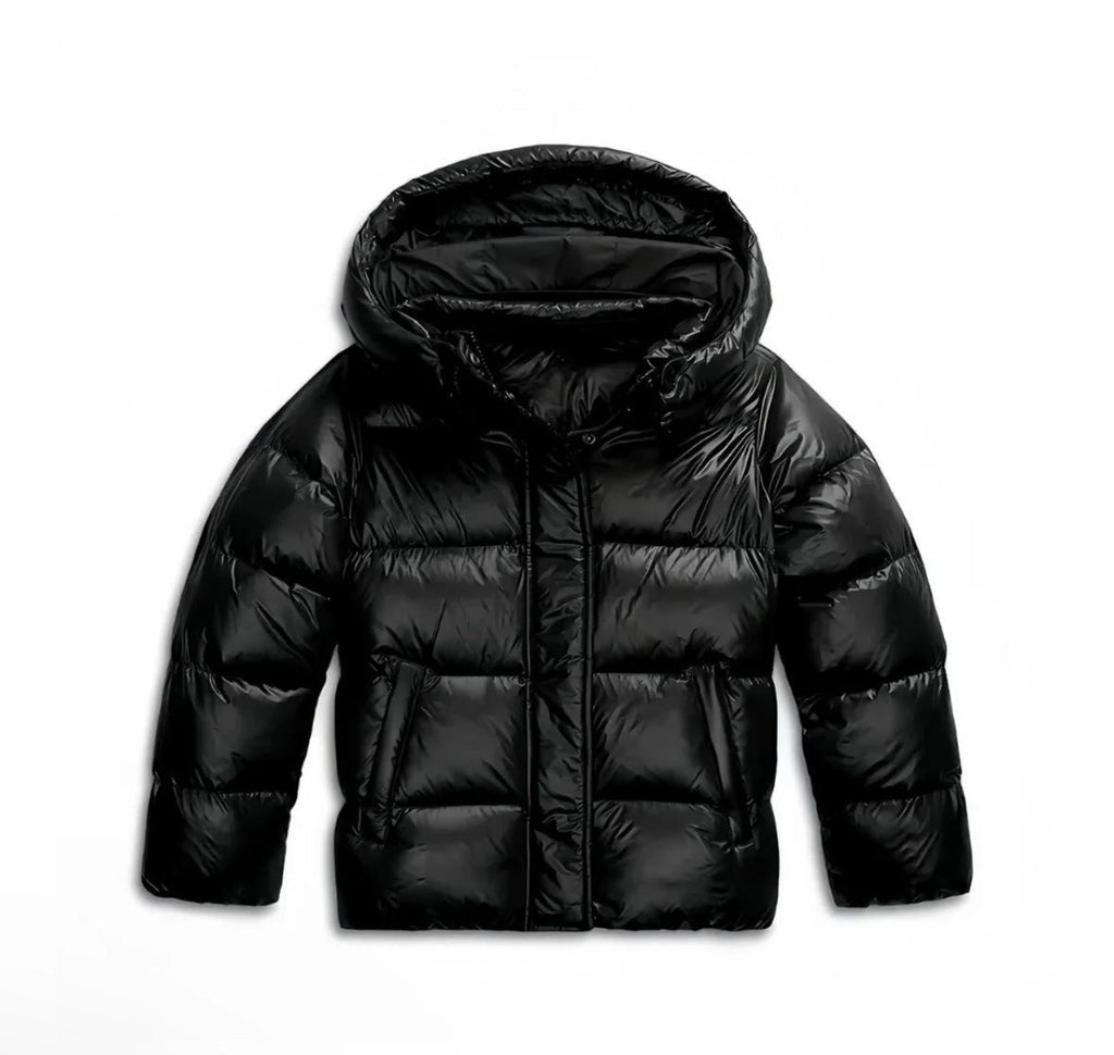 Women's Hooded Puffer Jacket — Lightweight Quilted Winter Coat 7