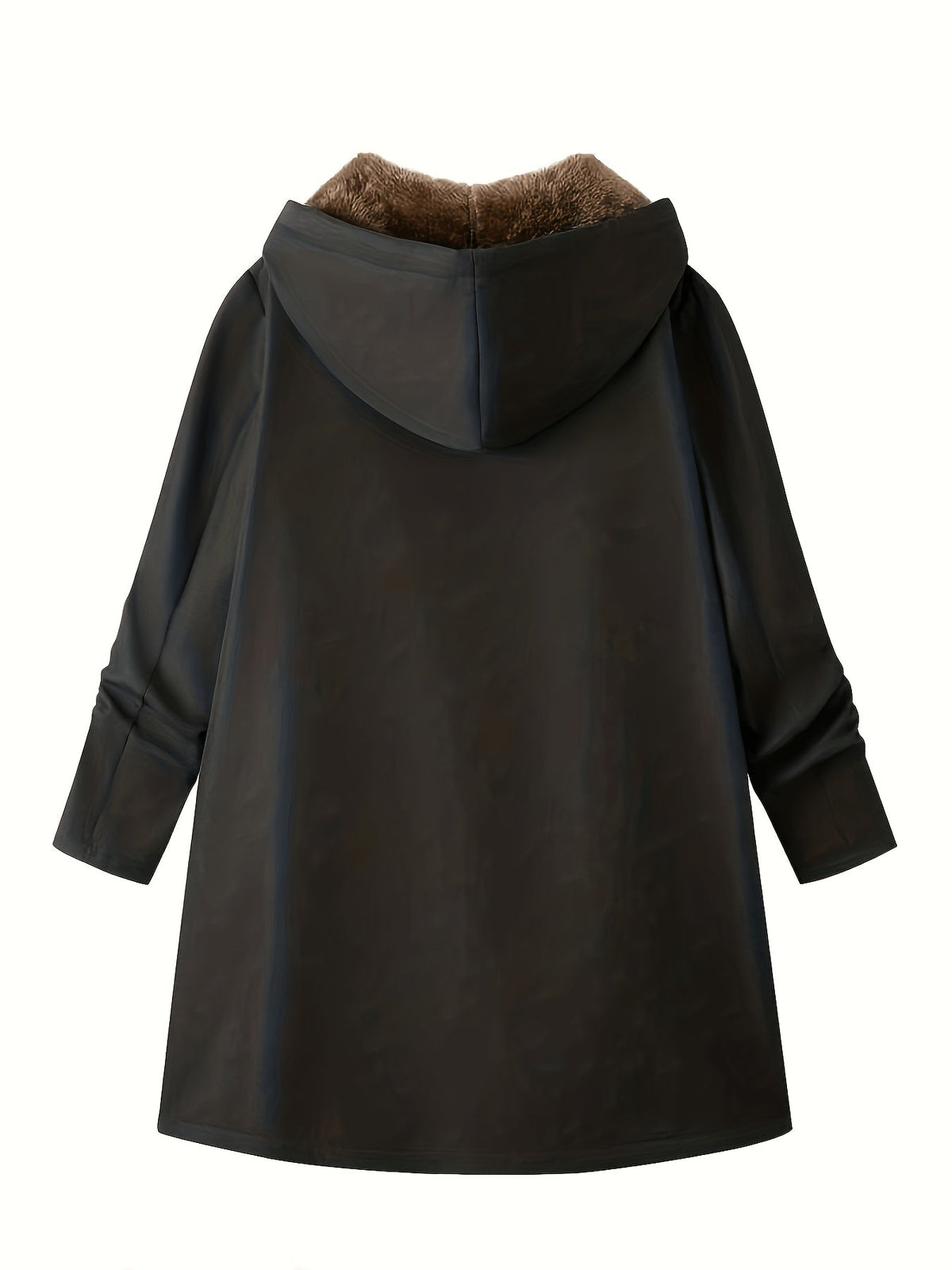 Rydal Women's Longline Hooded Coat — Lined Zip-Up Winter Coat 13