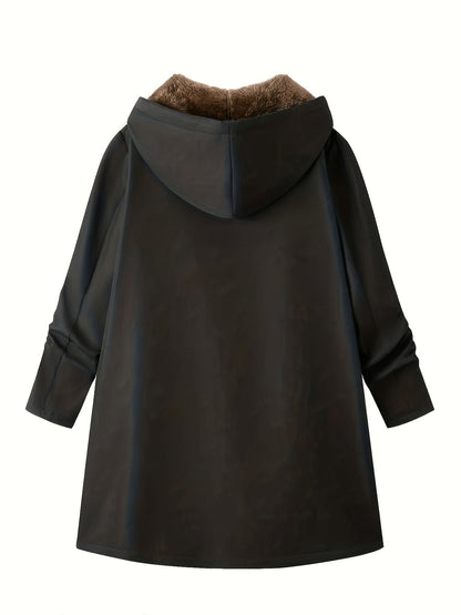 Rydal Women's Longline Hooded Coat — Lined Zip-Up Winter Coat 13