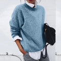 Women's Loose Fit Knit Sweater — Soft Cosy Pullover 1