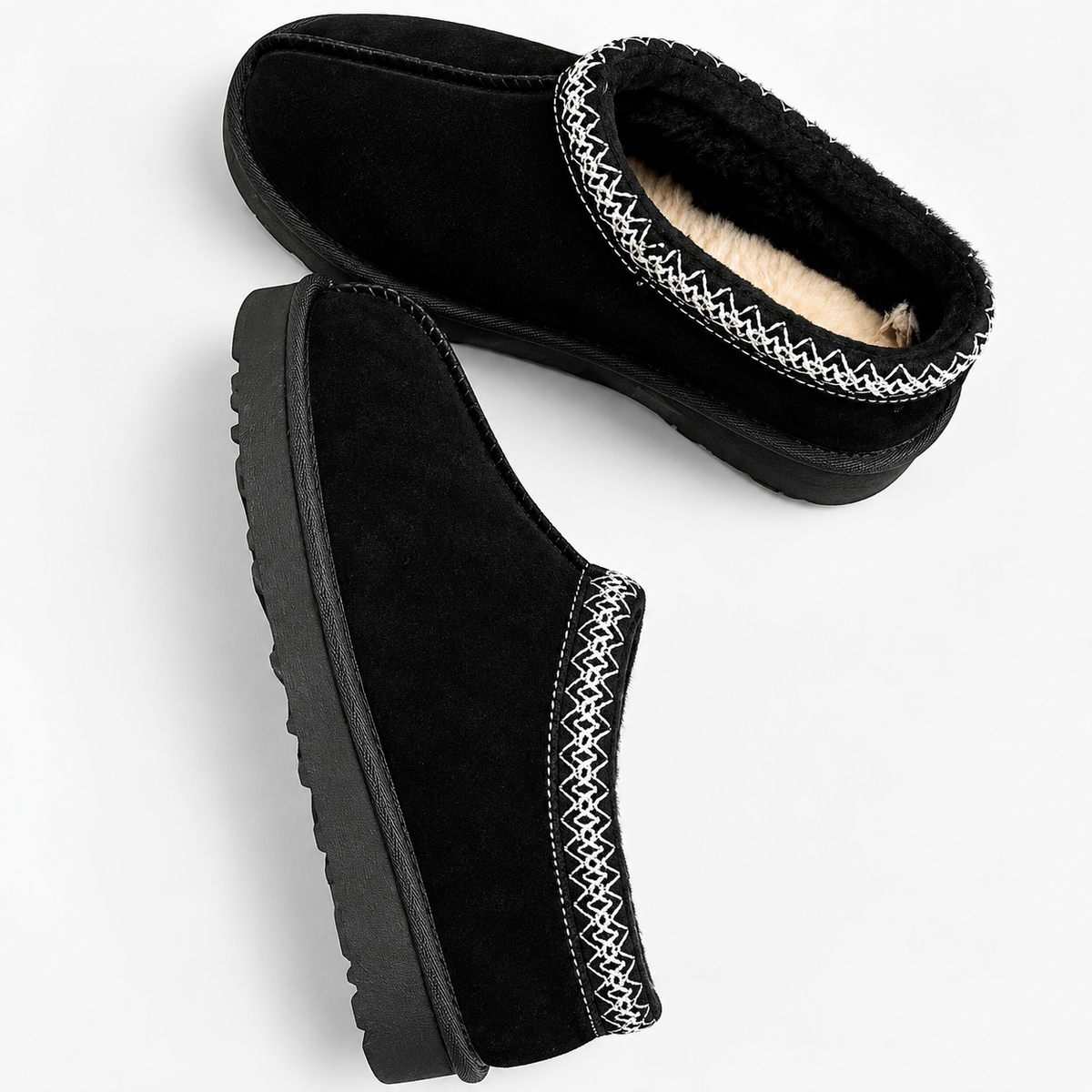 Women's Faux Fur Slippers – Warm Slip-On House Shoes 5