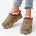 Women's Faux Fur Slippers – Warm Slip-On House Shoes 1